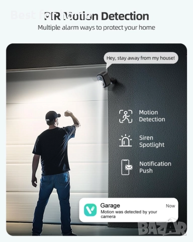 Rocktone 2K охранителни камери, снимка 5 - Други - 52594088