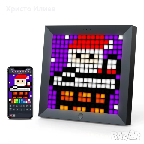 Фоторамка цифрова с пиксели 16 х 16 RGB LED програмируема Divoom Pixoo