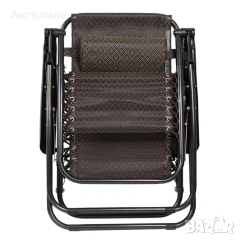 Къмпинг стол Muhler C2014, сгъваем, 175x66x110cm, снимка 2 - Градински мебели, декорация  - 53676418