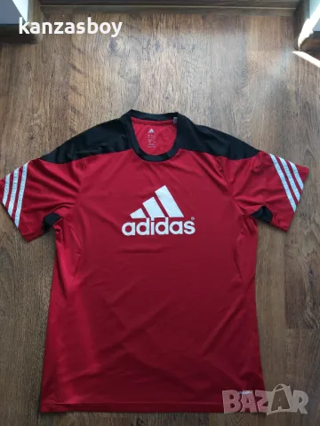 adidas Sports Essentials Linear T-shirt - страхотна мъжка тениска КАТО НОВА Л, снимка 4 - Тениски - 46911333