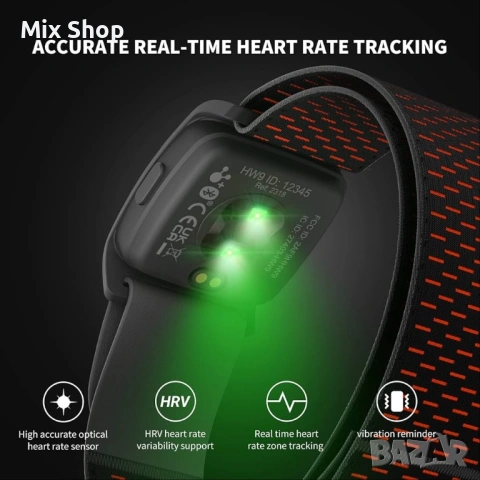 Нов COOSPO HW9 пулсомер, гривна, ANT, снимка 2 - Друга електроника - 53926159