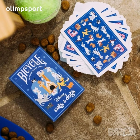 Карти за игра Bicycle Disney Cats and Dogs нови , снимка 2 - Карти за игра - 52791616