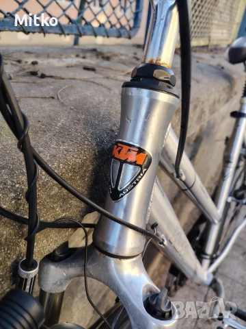 28 цола алуминиев велосипед с 21 скорости усилени капли палцови команди като нов , снимка 7 - Велосипеди - 52818794