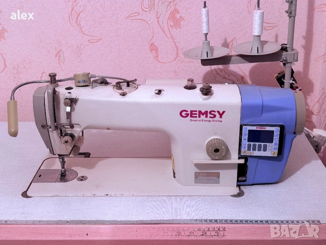 Индустриална шевна машина-GEMSY, снимка 4 - Други машини и части - 53850578