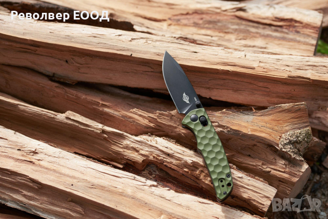 Сгъваем нож Oknife Rubato 3 - Зелен 154CM неръждаема стомана с черно титаниево PVD покритие, снимка 9 - Ножове - 45007835