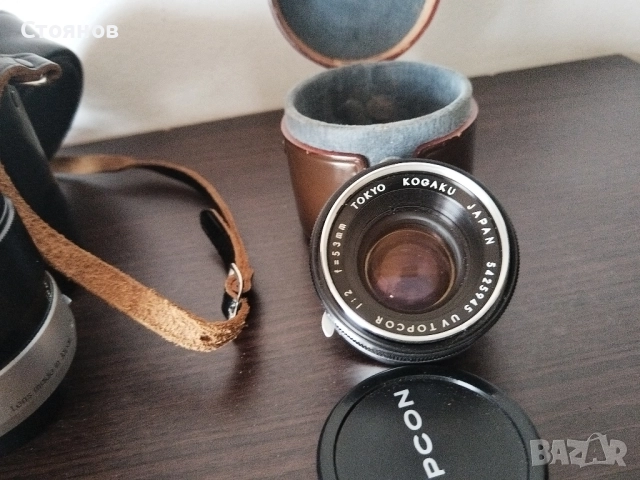 Обективи Topcor Tokyo Kogaku Japan, снимка 3 - Обективи и филтри - 49267835