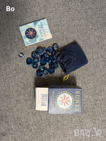 Комплект руни с книжка + подарък бижута, снимка 3 - Езотерика - 53416077