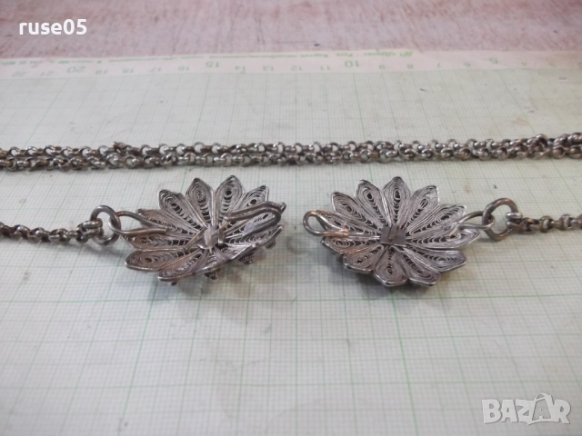 Колан сребърен филигранен, снимка 8 - Други - 52188156