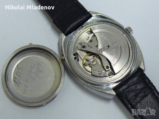 Съветски ПОЛЕТ/POLJOT Автоматичен Мъжки ръчен часовник, работещ!, снимка 16 - Мъжки - 53180601