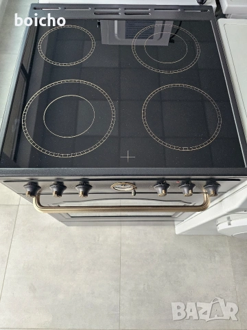 Нова! Ретро печка/фурна Gorenje с керамичен плот свободностояща 60 см., снимка 6 - Печки, фурни - 53003136