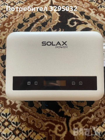 Мрежов монофазен инвертор Solax X1 mini G4 3 kw, снимка 1