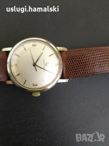 Винтидж швейцарски часовник Certina, снимка 8 - Антикварни и старинни предмети - 52636930