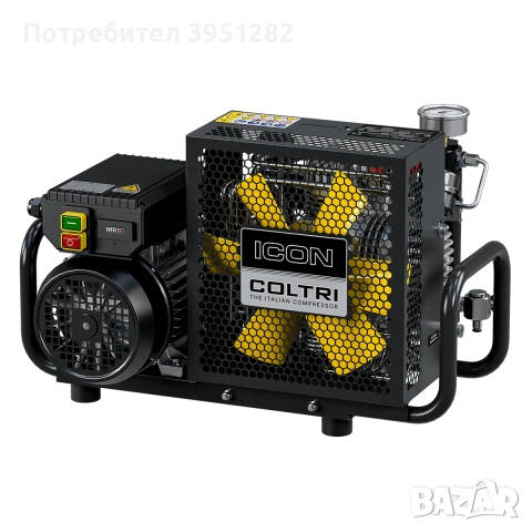 Зареждане на бутилки с въздух до 300 бара