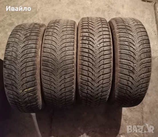 Продавам 4 броя Зимни гуми 195.65.15 на 1 сезон дот 2021 KUMHO 