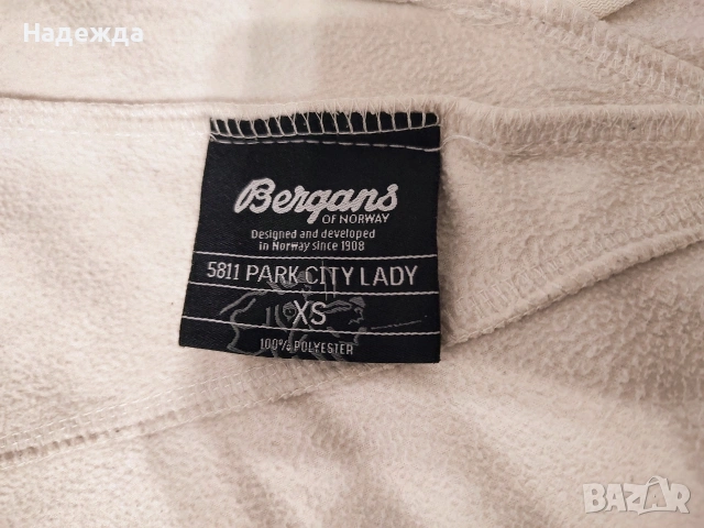 Дамски полар Bergans, снимка 3 - Спортни екипи - 53390450