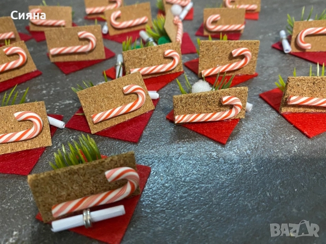 Коледни и Новогодишни късмети, снимка 13 - Декорация за дома - 51771221