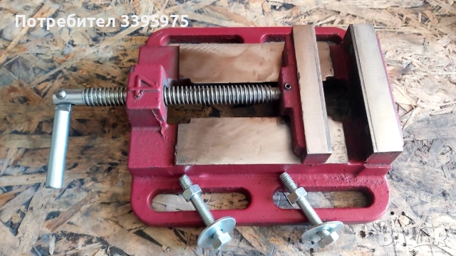 Заключваща С-струбцина и Менгеме за бормашина НОВИ, снимка 2 - Менгемета - 51590755