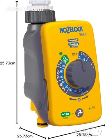 Автоматичен таймер за поливане, таймер с 16 програми за автоматично напояване, снимка 3 - Напояване - 52621315