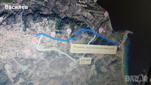 Давам под наем 2 ст между Никити и Вурвуру, снимка 13 - Квартири, нощувки - 50443781