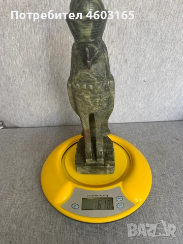 египетска статуя на бога Хор, снимка 4 - Антикварни и старинни предмети - 54174421