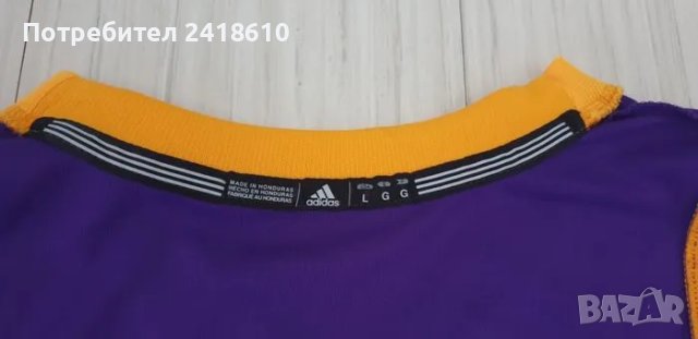 Adidas NBA LAKERS Paul Gasol  #16 Mens Size L НОВО! ОРИГИНАЛ! МЪЖКИ ПОТНИК!, снимка 13 - Спортни дрехи, екипи - 46994077