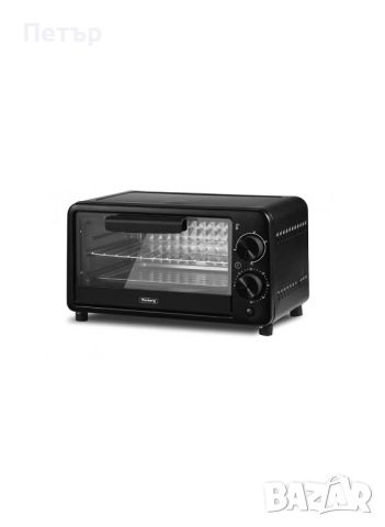 Мини фурна Rosberg R51441C, 800W, 9л. до 230°C, Черна - Код G8827, снимка 1 - Печки, фурни - 46700734