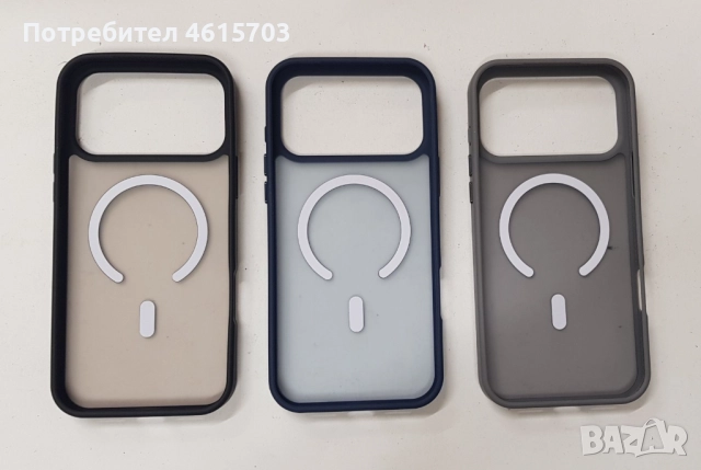 Силиконов матов калъф SIO MagSafe за: iPhone 17 Pro, iPhone 17 Pro Max, снимка 6 - Калъфи, кейсове - 52054965