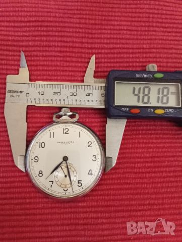 Стар джобен часовник ANKER EXTRA. , снимка 6 - Антикварни и старинни предмети - 45096542