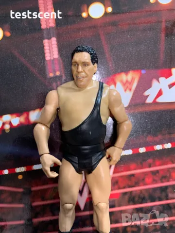 Екшън фигура WWE Andre the Giant Андре Гиганта играчка figure Mattel Basic Series, снимка 3 - Колекции - 49511567