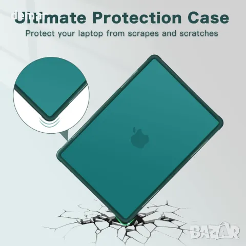 Калъф MOSISO за MacBook Air 13 инча, M4, M3, M2 2025, 2024, 2023, 2022, A3240, A3113, A2681, снимка 3 - Лаптоп аксесоари - 50042791