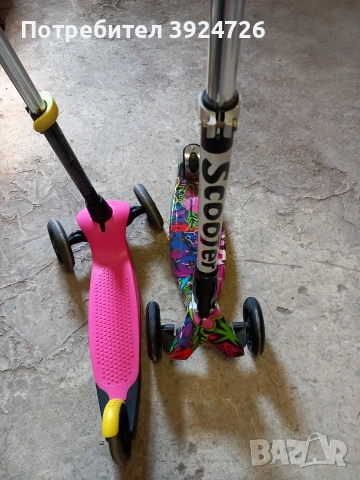 2бр-Детски тротинетки , снимка 5 - Скутери и тротинетки - 53653841