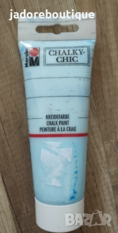 Тебеширена боя Marabu Chalky chic - два цвята , снимка 2 - Други - 52669033