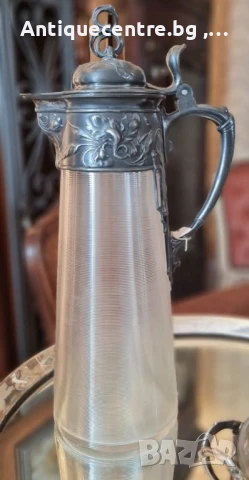 Античен декандер- 1900 -1920г.  Фирма WMF , снимка 6 - Декорация за дома - 50940715