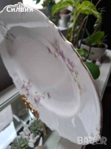 Плато Vintage Porzellan , снимка 2 - Чинии - 53505956