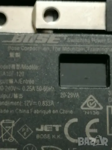 Зарядно BOSE 12V, 0,83A, снимка 6 - Друга електроника - 48563543