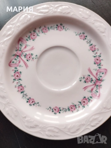 Немски комплект чаши за кафе/чай Scherzer Bavaria, снимка 7 - Сервизи - 53694661