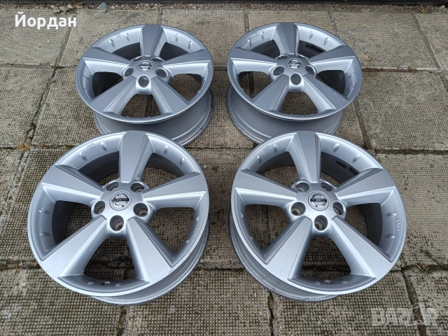 ОРИГИНАЛНИ джанти 17 '' 5x114,3 NISSAN QASHQAI J11 J10 / НИСАН Кашкай, снимка 3 - Гуми и джанти - 53648636