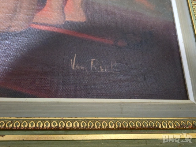 Картина Маслени бой , снимка 4 - Картини - 53933020