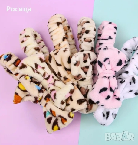 Комплект от 12 броя спа лента за коса , снимка 5 - Комплекти и лотове - 53804330