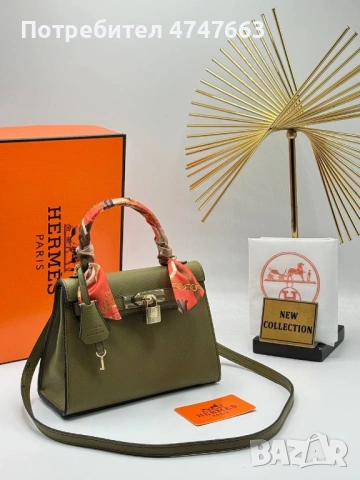 Чанта Hermes Kelly , снимка 9 - Чанти - 53609642