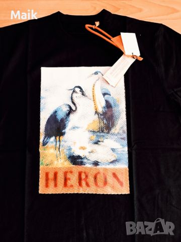 Тениска с къс ръкав Heron Preston,  размер XL., снимка 2 - Тениски - 46316590