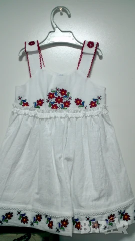 Рокля детска етно бродерия 