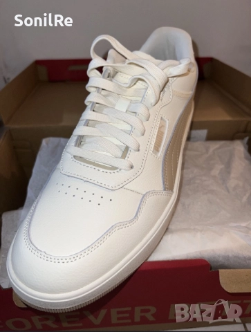 Елегантни кожени обувки Puma с мемори пяна, снимка 2 - Спортно елегантни обувки - 51951026