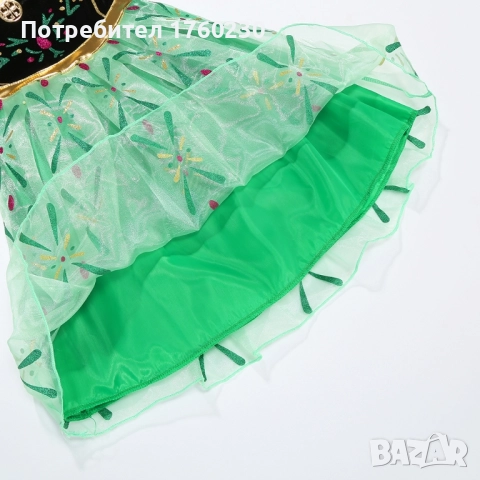 Рокля на принцеса Ана от Замръзналото кралство , снимка 7 - Детски рокли и поли - 52510440