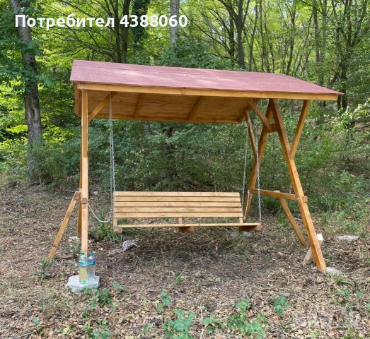 Градинска люлка, люлка на верандата , снимка 6 - Градински мебели, декорация  - 53749514