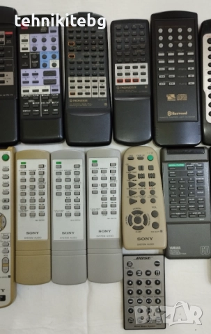 24 броя дистанционни за Hi-Fi (Аудио) техника, снимка 3 - Други - 52482756