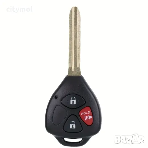 Кутийка за ключ с 2+1 бутона за Toyota Corolla,Avensis, Yaris, RAV4 и др, ​с острие TOY 43, снимка 2 - Аксесоари и консумативи - 50022512