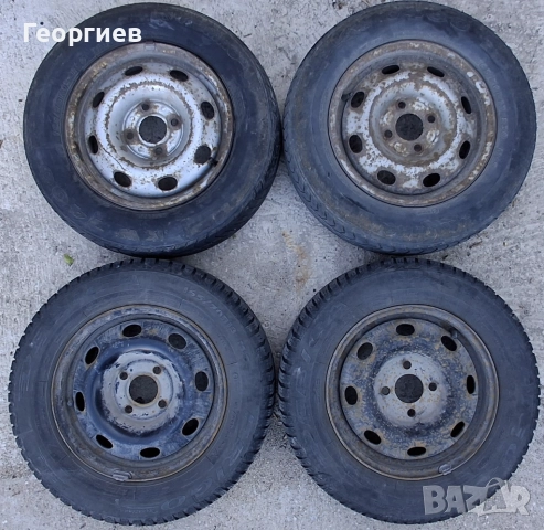Железни джанти от Рено 13” цола с гуми