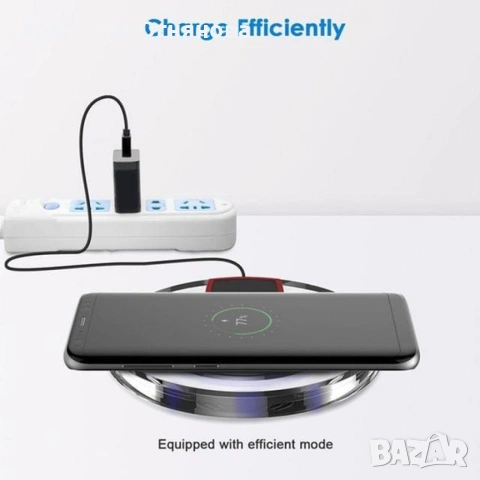 Модерно безжично зарядно Samsung за удобно и бързо зареждане, снимка 4 - Резервни части за телефони - 53025806