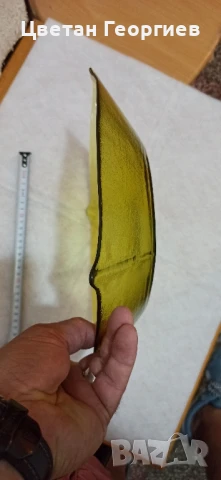 фруктиера от цветно стъкло, снимка 5 - Антикварни и старинни предмети - 50999433